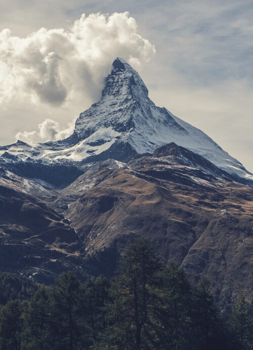 snow mountain