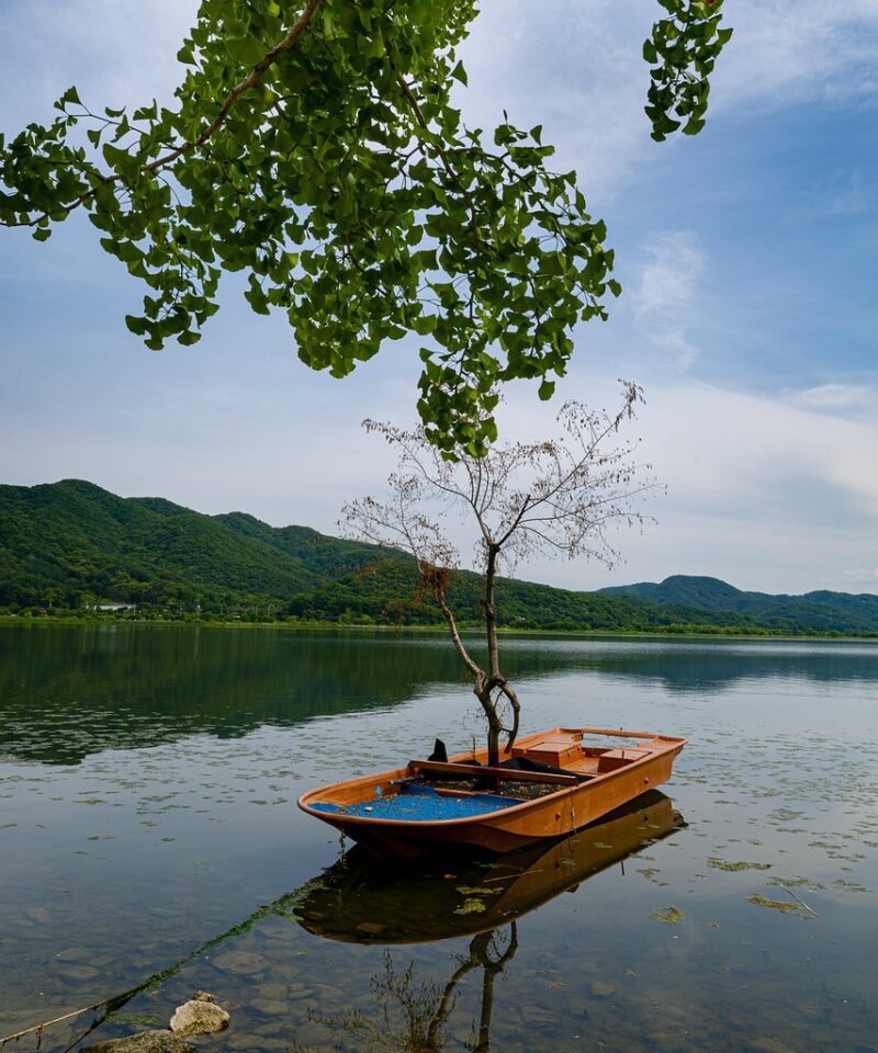 double head, yangpyeong, lake, nature, river, landscape